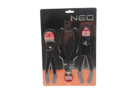 Плоскогубці для зняття проводів запалювання (к-кт 3 шт) NEO TOOLS 11-165