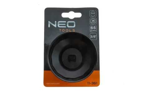 Насадка для заміни масляного фільтра 3/8" (d=65mm/14 граней) NEO TOOLS 11-361