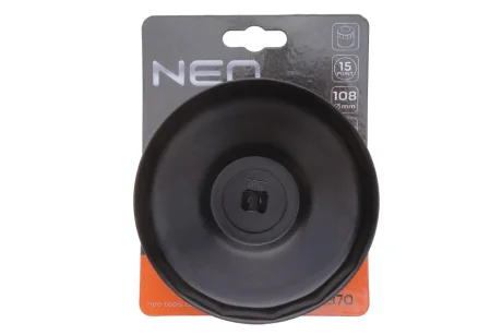 Насадка для заміни масляного фільтра 3/8" 15-гранний (d=108mm) NEO TOOLS 11-370