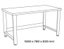 Стіл робочий (верстак) (1500х780х830 mm) NEO TOOLS 11-716 (фото 2)