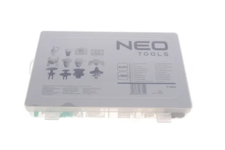 Набір кліпс пластикових Audi (160шт) NEO TOOLS 11-964