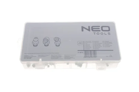 Маслянка (к-кт 110шт) (під кутом 45°/90°/пряма) NEO TOOLS 11-973