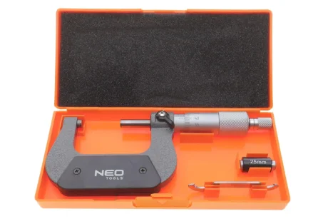 Мікрометр 25-50 мм (±0,01 мм/м) NEO TOOLS 75-021