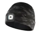 Шапка з LED-ліхтариком двошарова CAMO URBAN (USB-зарядка) NEO TOOLS 81-632 (фото 1)