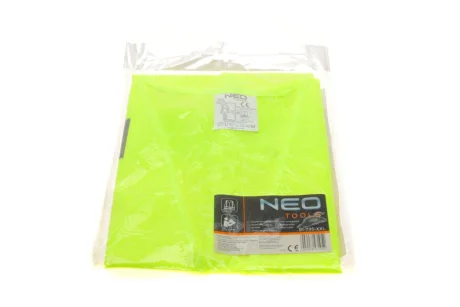 Жилет попереджувальний, жовтий NEO "XXL" NEO TOOLS 81-735-XXL