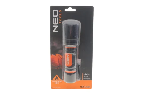 Ліхтарик алюмінієвий 200Lm/3xAAA/CREE XHP50.2 LED NEO TOOLS 99-036