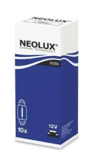 ЛАМПА 12V 10W SV8.5-8 STANDARD (31 мм) UNV ="" NEOLUX N269