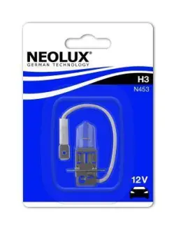 ЛАМПА H3 12V 55W PK22s BLI STANDARD ="" NEOLUX N45301B