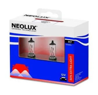 ЛАМПА H7 55W 12V PX26d +50% DUO BOX ="" NEOLUX N499ELSCB