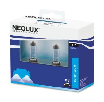 Лампа (Набір 2шт) H7 12В 55Вт Blue Light, синя NLX499B-SCB NEOLUX NLX499BSCB