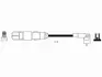 К-кт проводiв (RC-ST204) SEAT Leon/Toledo "1,6 "98-06 ="" NGK 7061 (фото 2)