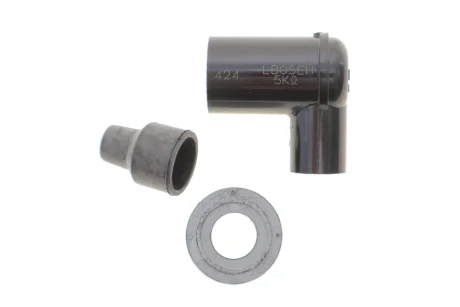 Наконечник свічки запалювання (чорний) (90°/14mm) (LB05EH) NGK 8334