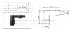 Свечной наконечник NGK LB05FP (фото 1)