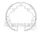 Гальмівні колодки NIPPARTS J3503025 (фото 1)