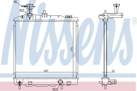 Аксессуар truck NISSENS 628988