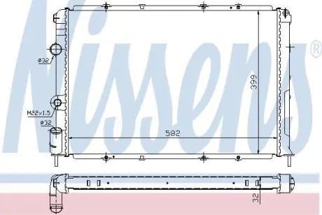Радіатор NISSENS 63938A