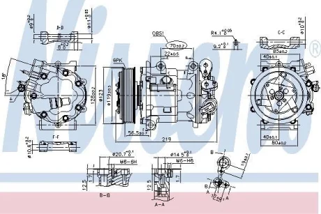 Компресор кондиціонера First Fit NISSENS 89362