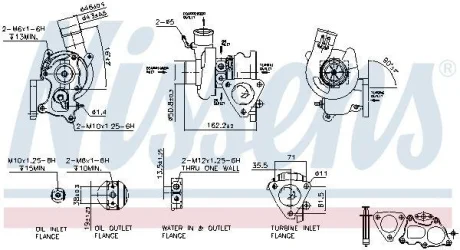 Турбокомпресор First Fit NISSENS 93065