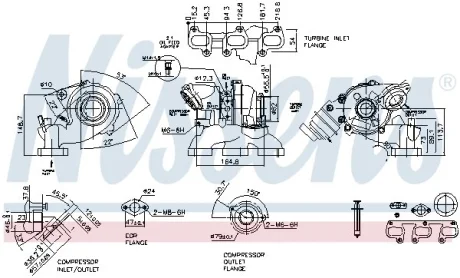 Турбокомпресор First Fit NISSENS 93071