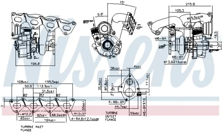 Турбіна NISSENS 93130