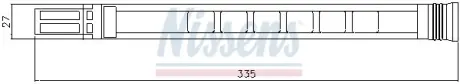Осушувач BMW X5 E53(00-)X5 3.0d(+)[OE 6.942.025] NISSENS 95387