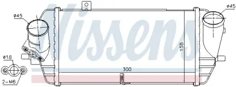 Інтеркулер NISSENS 96539