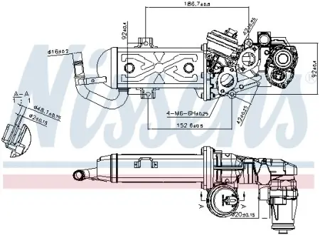 Клапан EGR First Fit NISSENS 98178