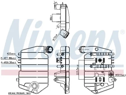 Розширювальний бачок NS NISSENS 996024