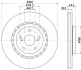 Диск тормозной NISSHINBO ND1095K (фото 1)