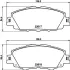 Гальмівні колодки TOYOTA Corolla/Yaris Cross &quot;F &quot;18&gt;&gt; =&quot;&quot; NISSHINBO NP1176 (фото 1)