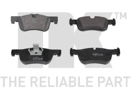 Гальмівні дискові колодки, комплект NK 221557