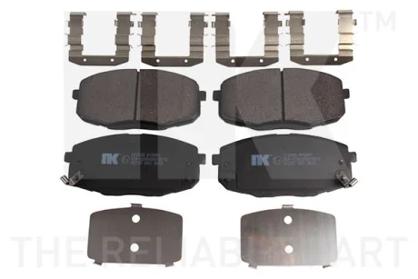 Колодки гальмівні дискові, комплект NK 223533