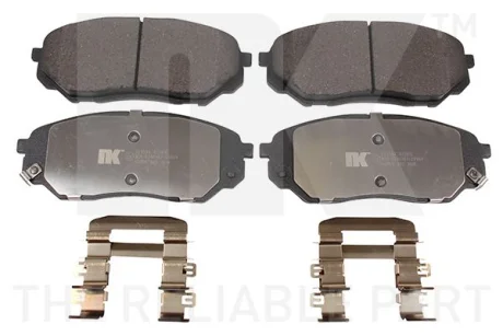 Колодки гальмівні дискові, комплект NK 223534