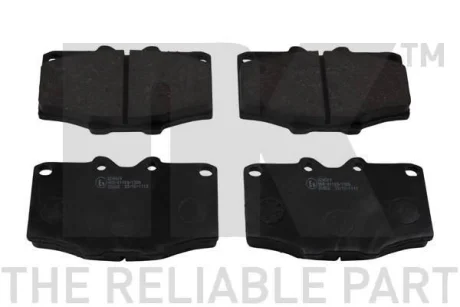 Колодки гальмівні дискові, комплект NK 224509