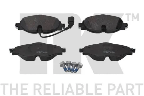 Гальмівні дискові колодки, комплект NK 2247113