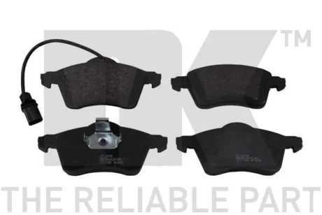 Гальмівні дискові колодки, комплект NK 224750