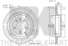 Диск гальмівний невентильований NK 314029 (фото 3)