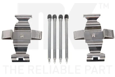 Комплект приладдя накладка дискового гальма NK 7933643