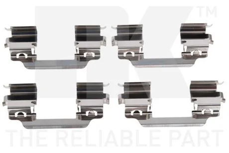 Комплект приладдя, накладка дискового гальма NK 7933649