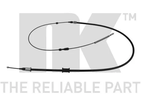 Трос ручного гальма NK 903674 - фото 1 Трос ручного гальма NK 903674