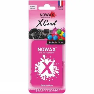 Автомобильный ароматизатор воздуха серия " X CARD" - Bubble Gum NOWAX NX07540