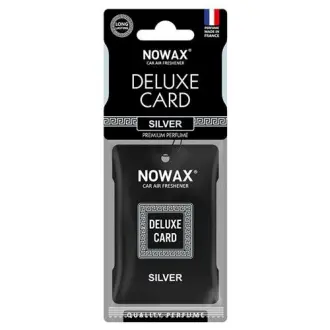 Ароматизатор целлюлозный серия Delux Card 6 г. - Silver NOWAX NX07732