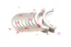 Вкладыши коренные Hyundai Accent/Getz 1.5 CRDi 02-05 (+0.25) NPR 180 087 0004 15 (фото 5)