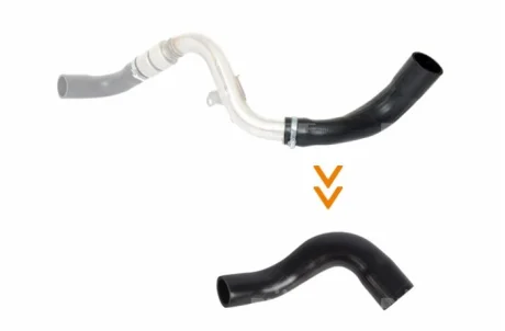 Патрубок интеркуллера Ford Focus/Mondeo 1.8 TDCi 05-15 NRF 166244