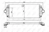 Радіатор інтеркулера Cirtoen Jumpy/Fiat Scudo 1.9/2.0 HDI 96-06 NRF 30803 (фото 5)