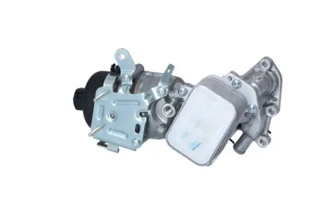 Корпус масляного фильтра Citroen Berlingo/Peugeot Partner 1.6 HDi 11- (+теплообменник и фильтр) NRF 31865