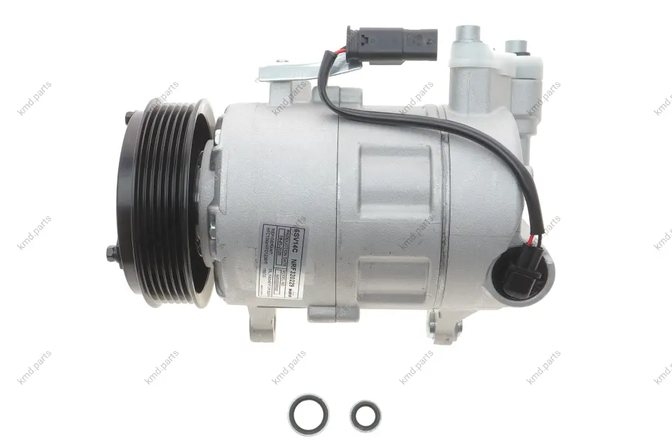 Компрессор кондиционера BMW 3 (F30/F80/G20/G80) 15- (B38/B47/B48/B58/B46/S58) (6PK/d=110mm) NRF 320229 (фото 1)