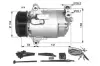 Компресор кондиціонера Opel Astra H 1.9CDTI 04-10/Zafira 05-15 NRF 32427 (фото 1)