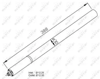 Осушувач кондиціонера NRF 33213