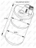 Осушувач кондиціонера Renault Espace IV/Laguna II 1.6-3.5 01- NRF 33216 (фото 1)
